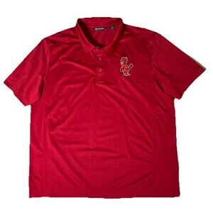 Cutter & Buck St. Louis Cardinals Polo‎ Shirt XL Red Embroidered Logo MLB Golf